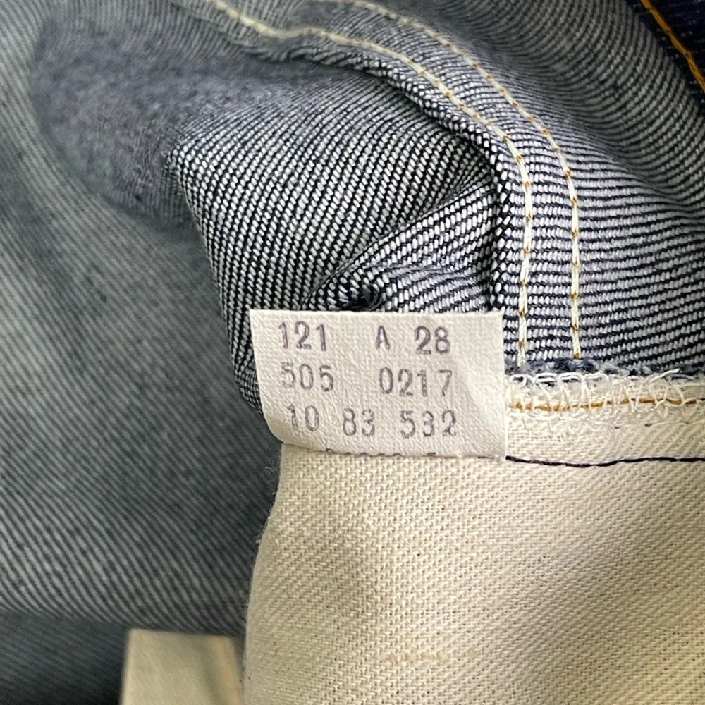 Deadstock Vintage 1983 Levi’s‎ 505 jeans